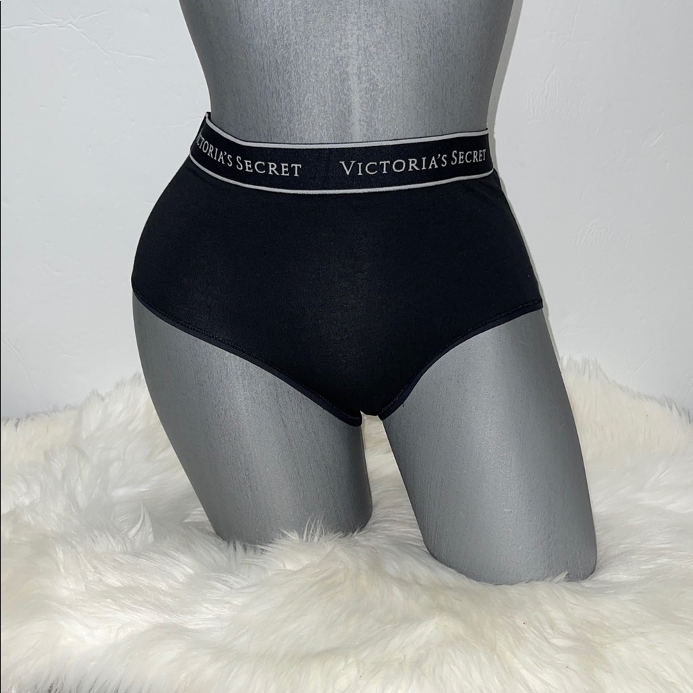 Victoria’s Secret Logo Cotton Modern Brief Panty Underwear. NWT